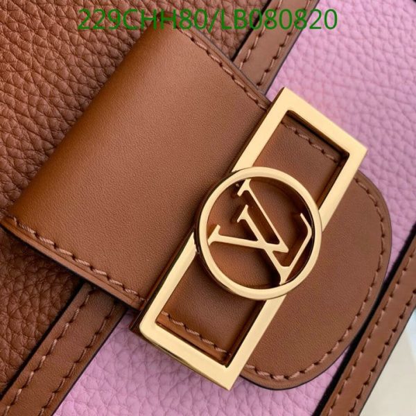 Louis Vuitton 1:1 Mirror Replica Dauphine Taurillon Leather Bumbag  LB08082076453