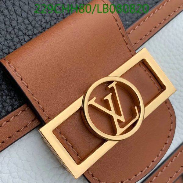 Louis Vuitton 1:1 Mirror Replica Dauphine Taurillon Leather Bumbag  LB08082076453