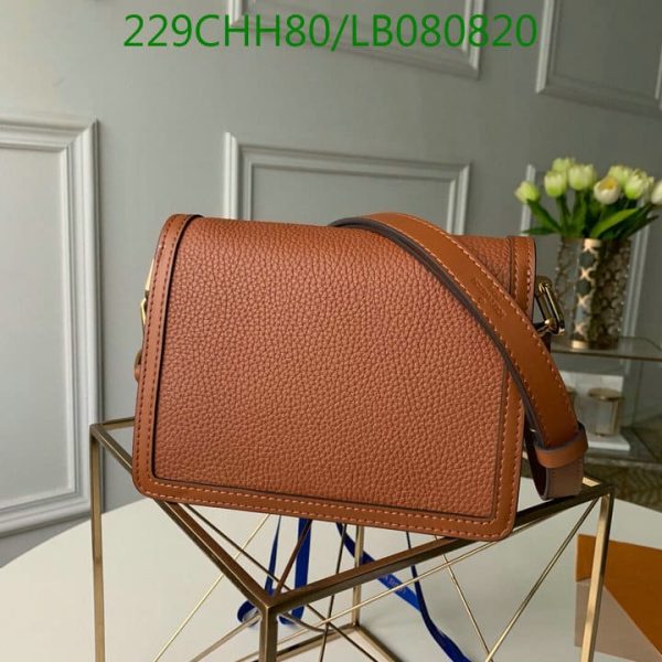 Louis Vuitton 1:1 Mirror Replica Dauphine Taurillon Leather Bumbag  LB08082076453