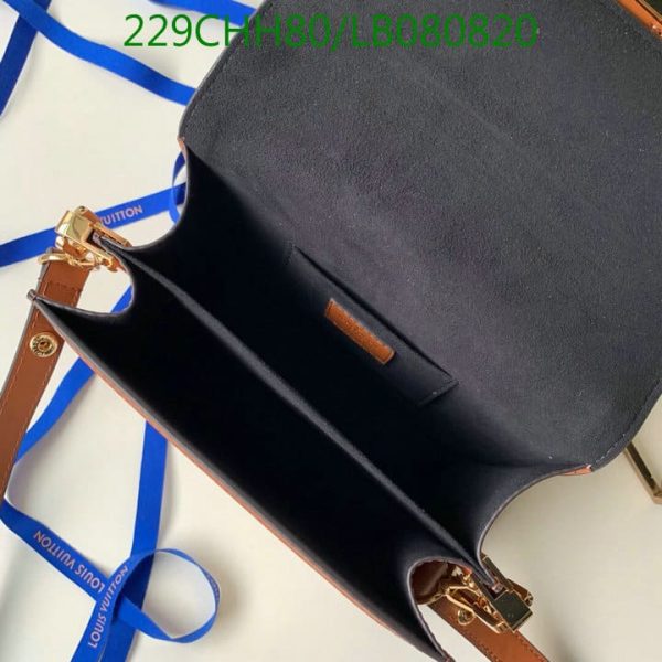 Louis Vuitton 1:1 Mirror Replica Dauphine Taurillon Leather Bumbag  LB08082076453