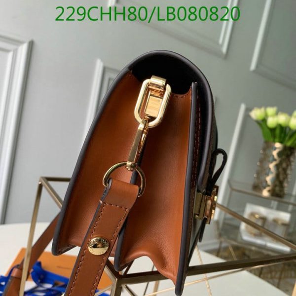 Louis Vuitton 1:1 Mirror Replica Dauphine Taurillon Leather Bumbag  LB08082076453