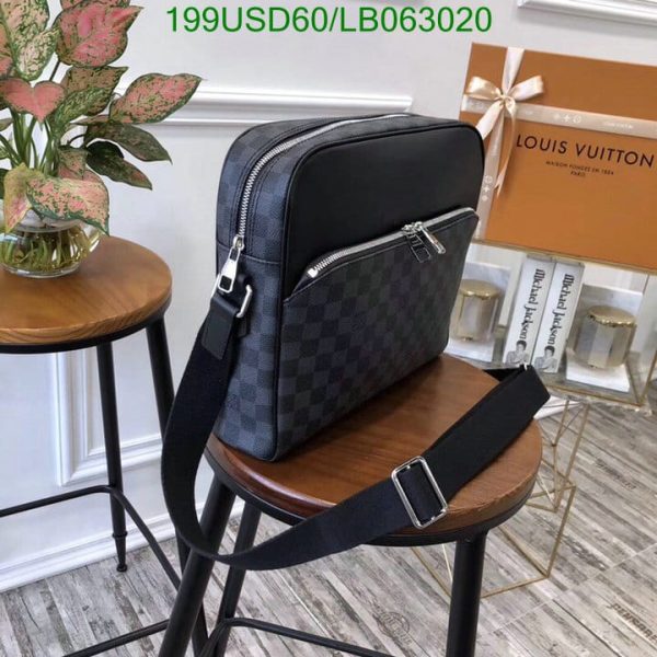 Louis Vuitton 1:1 Mirror Replica Dayton Reporter PM Crossbody shoulder bag LB06302012546