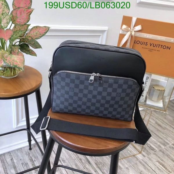 Louis Vuitton 1:1 Mirror Replica Dayton Reporter PM Crossbody shoulder bag LB06302012546