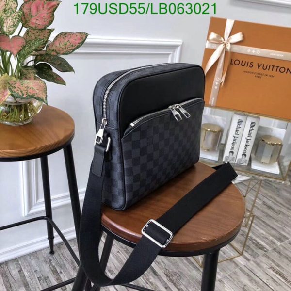 Louis Vuitton 1:1 Mirror Replica Dayton Reporter PM Crossbody shoulder bag LB06302191234