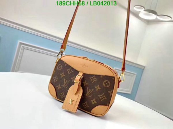 Louis Vuitton 1:1 Mirror Replica Deauville Handbag LB03252623694