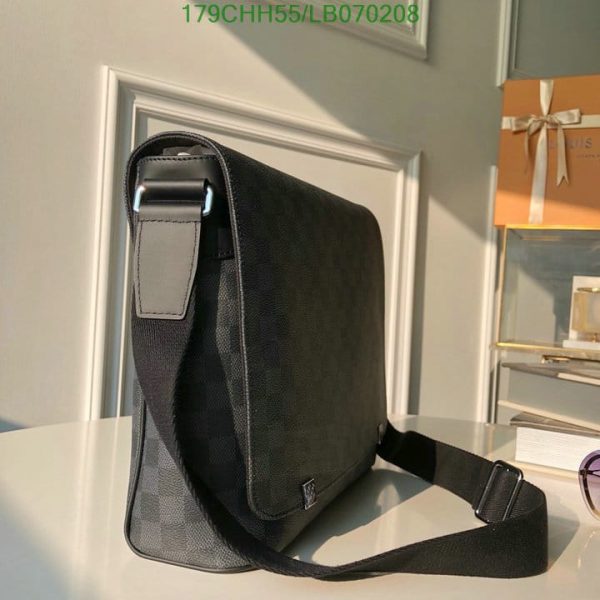 Louis Vuitton 1:1 Mirror Replica District GM Damier Graphite LB07020888674