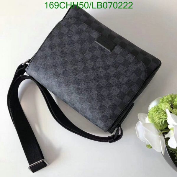 Louis Vuitton 1:1 Mirror Replica District Macassar Monogram Canvas Bag LB07022271652