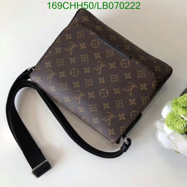 Louis Vuitton 1:1 Mirror Replica District Macassar Monogram Canvas Bag LB07022271652