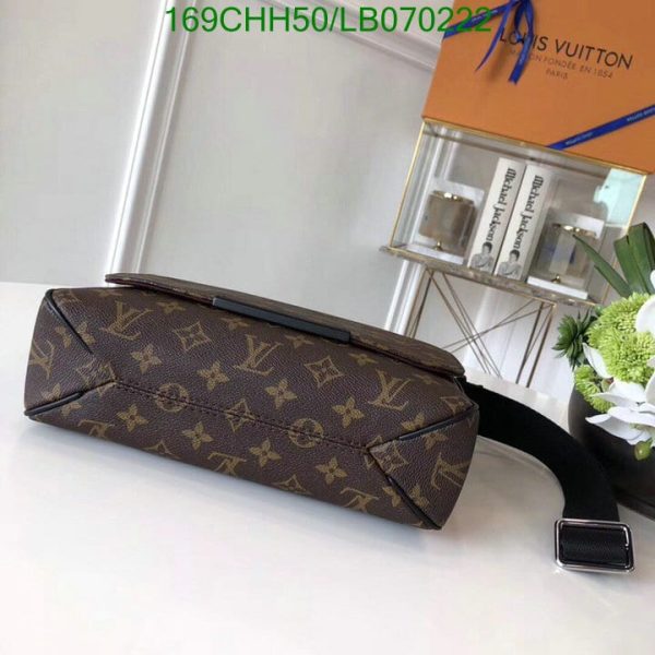 Louis Vuitton 1:1 Mirror Replica District Macassar Monogram Canvas Bag LB07022271652