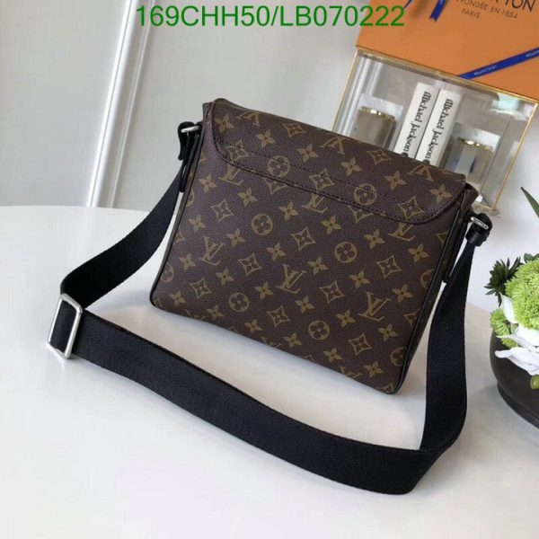 Louis Vuitton 1:1 Mirror Replica District Macassar Monogram Canvas Bag LB07022271652