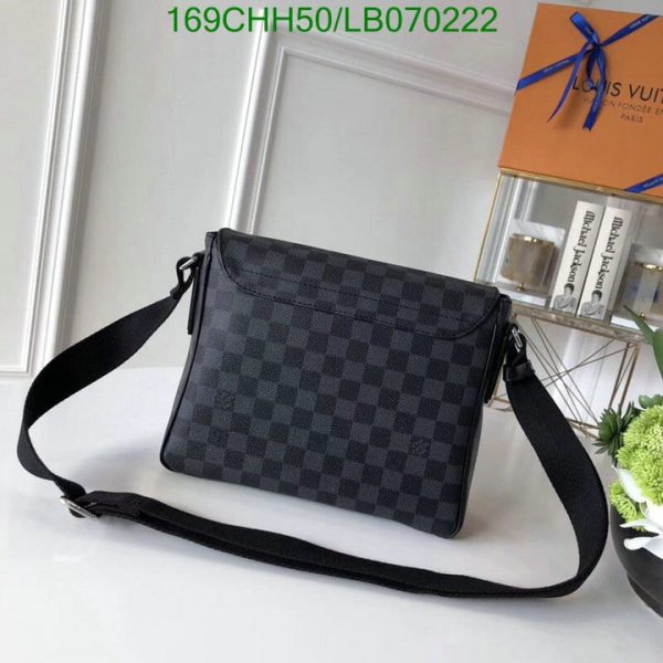 Louis Vuitton 1:1 Mirror Replica District Macassar Monogram Canvas Bag LB07022271652