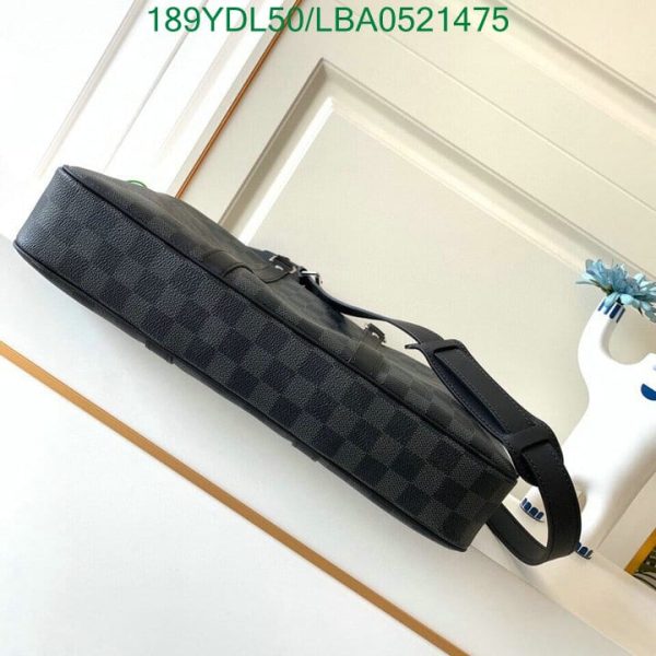 Louis Vuitton 1:1 Mirror Replica Document Voyage Bag LBA0521475125