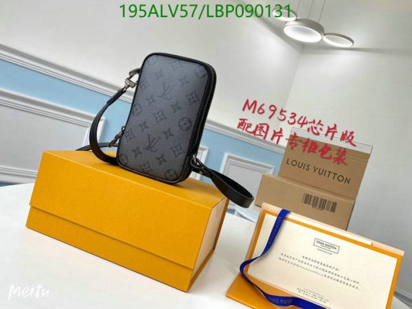 Louis Vuitton 1:1 Mirror Replica Double Phone Pouch Bag LBP0901312697