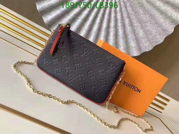 Louis Vuitton 1:1 Mirror Replica Double Zip Pochette LB39676856432