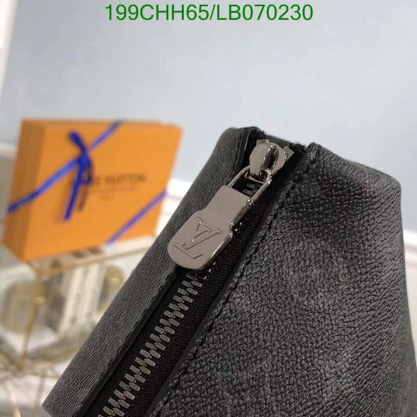 Louis Vuitton 1:1 Mirror Replica Eclipse Apollo Messenger MM Fragment Black / Gray  LB07023093124