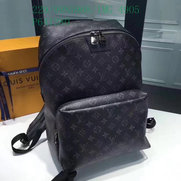 Louis Vuitton 1:1 Mirror Replica Eclipse Discovery Backpack LB11305112589