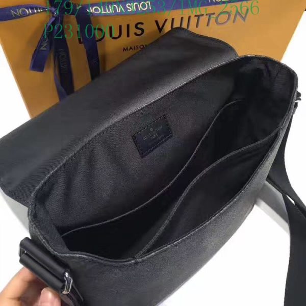 Louis Vuitton 1:1 Mirror Replica  Eclipse District PM Black LB11300411412