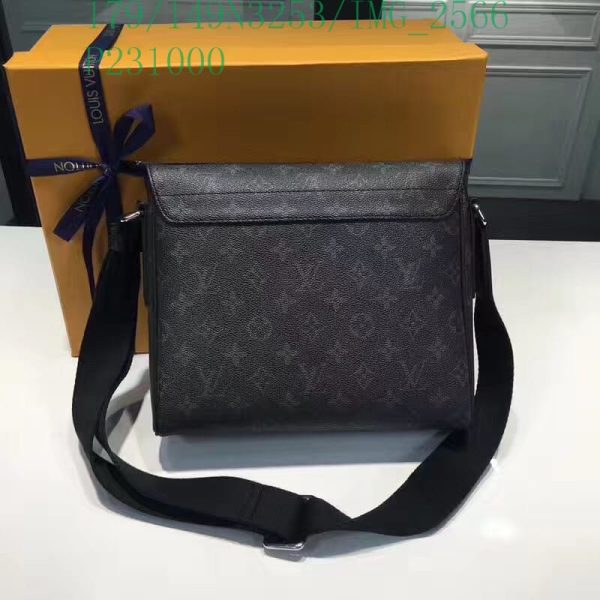 Louis Vuitton 1:1 Mirror Replica  Eclipse District PM Black LB11300411412