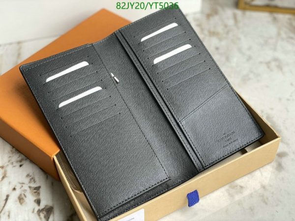 Louis Vuitton 1:1 Mirror Replica Eclipse Logo Long Wallet YT50365614893