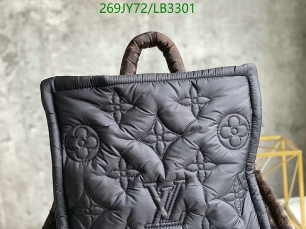 Louis Vuitton 1:1 Mirror Replica Econyl Giant Monogram Pillow Backpack LB33011245896