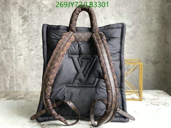 Louis Vuitton 1:1 Mirror Replica Econyl Giant Monogram Pillow Backpack LB33011245896