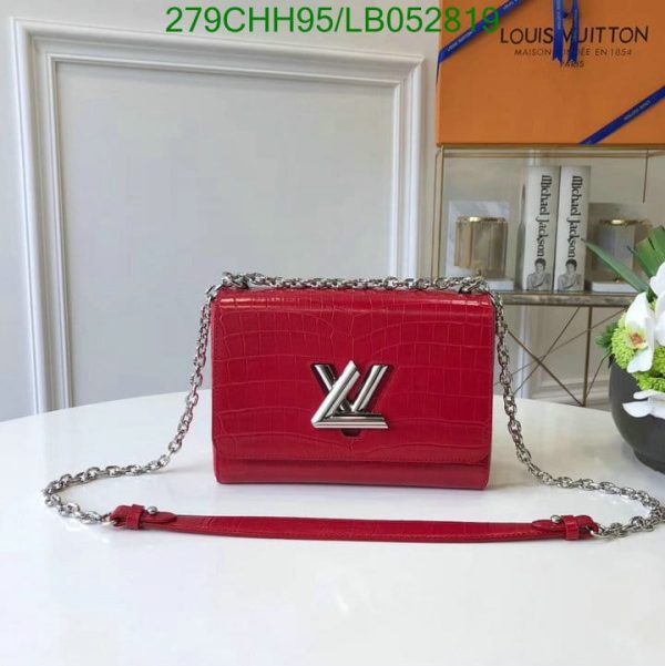 Louis Vuitton 1:1 Mirror Replica Electric Epi Twist Handbag LB05281912367