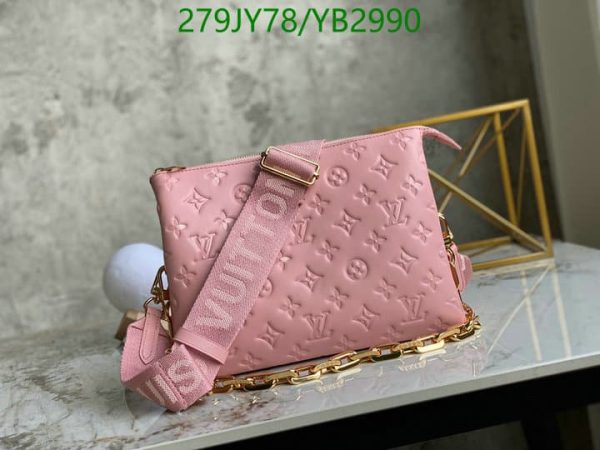 Louis Vuitton 1:1 Mirror Replica Embossed Coussin PM Bag YB29901254896