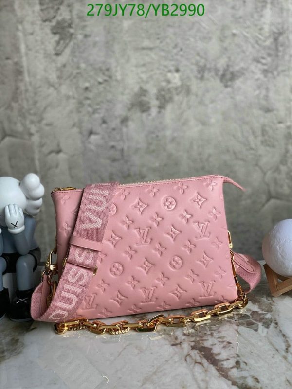 Louis Vuitton 1:1 Mirror Replica Embossed Coussin PM Bag YB29901254896