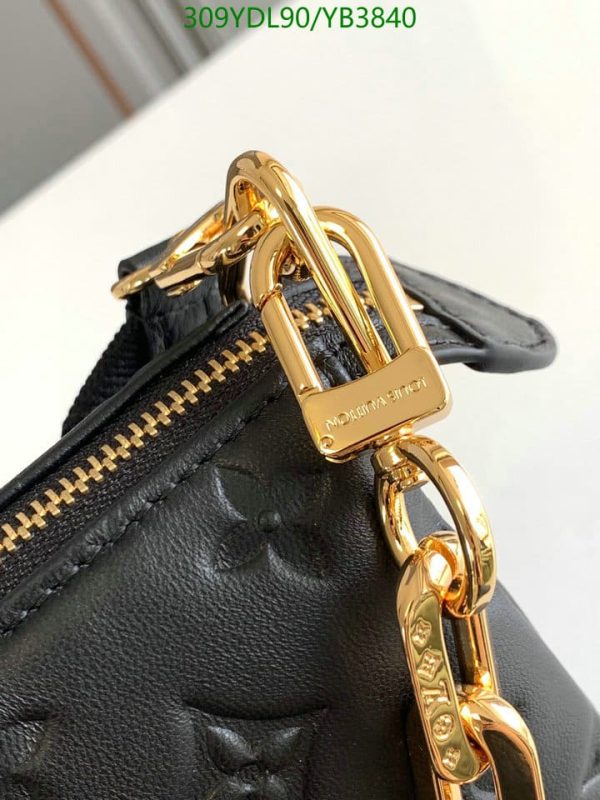 Louis Vuitton 1:1 Mirror Replica Embossed Lambskin Pm Cross Body Bag YB38401245896