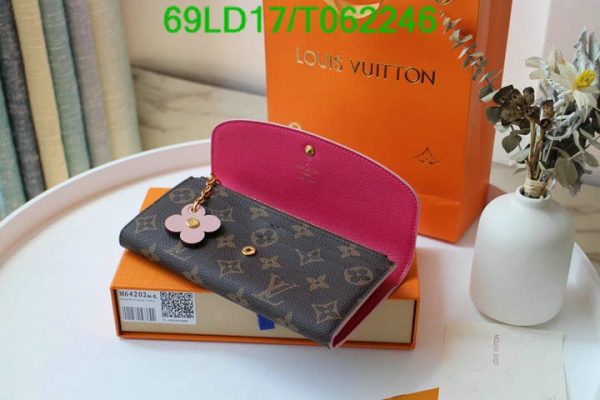 Louis Vuitton 1:1 Mirror Replica Emilie Wallet T062246531498