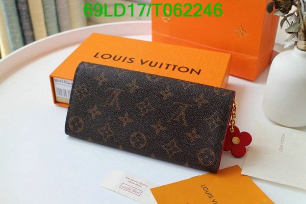 Louis Vuitton 1:1 Mirror Replica Emilie Wallet T062246531498