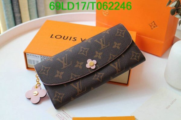 Louis Vuitton 1:1 Mirror Replica Emilie Wallet T062246531498