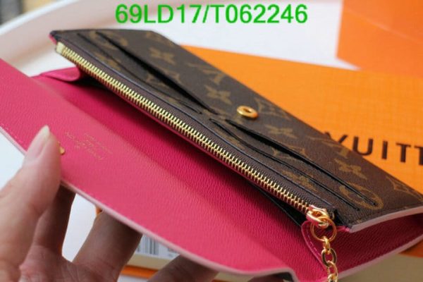 Louis Vuitton 1:1 Mirror Replica Emilie Wallet T062246531498