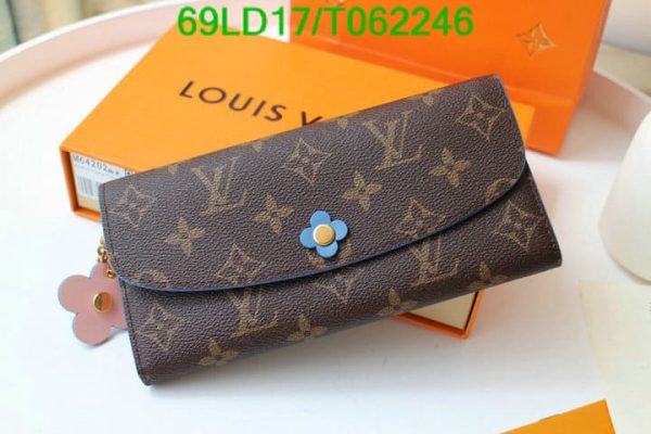 Louis Vuitton 1:1 Mirror Replica Emilie Wallet T062246531498