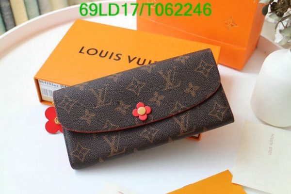 Louis Vuitton 1:1 Mirror Replica Emilie Wallet T062246531498