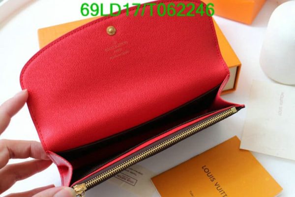 Louis Vuitton 1:1 Mirror Replica Emilie Wallet T062246531498