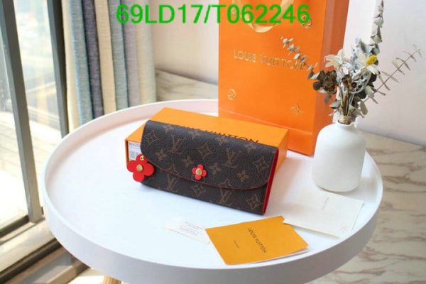 Louis Vuitton 1:1 Mirror Replica Emilie Wallet T062246531498