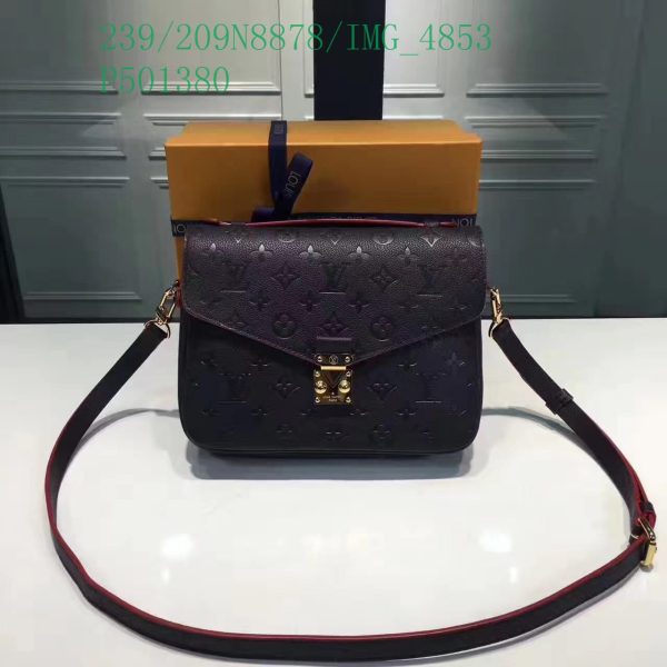 Louis Vuitton 1:1 Mirror Replica Empreinte Navy Pochette Metis LB11305441236