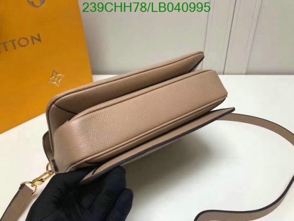 Louis Vuitton 1:1 Mirror Replica Empreinte Pochette Metis Tourterelle LB04099541236