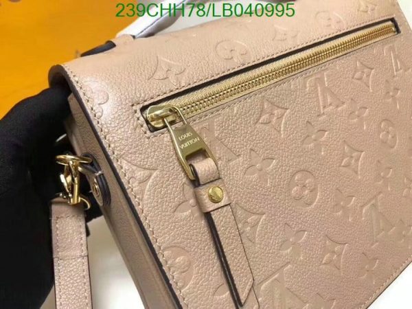 Louis Vuitton 1:1 Mirror Replica Empreinte Pochette Metis Tourterelle LB04099541236