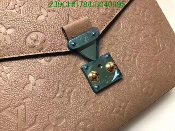 Louis Vuitton 1:1 Mirror Replica Empreinte Pochette Metis Tourterelle LB04099541236