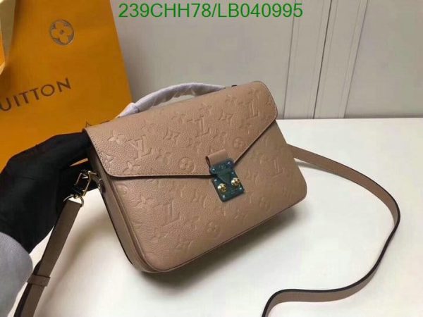 Louis Vuitton 1:1 Mirror Replica Empreinte Pochette Metis Tourterelle LB04099541236