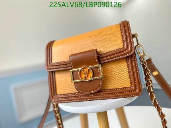 Louis Vuitton 1:1 Mirror Replica Epi Dauphine Mini Shoulder Bag LBP0901262365