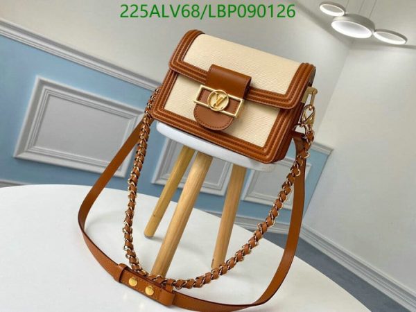 Louis Vuitton 1:1 Mirror Replica Epi Dauphine Mini Shoulder Bag LBP0901262365