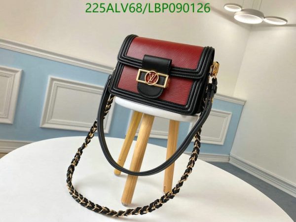 Louis Vuitton 1:1 Mirror Replica Epi Dauphine Mini Shoulder Bag LBP0901262365