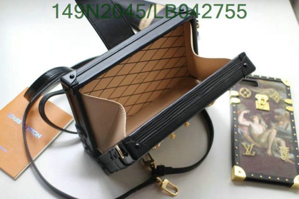 Louis Vuitton 1:1 Mirror Replica Epi Leather Trunk Clutch Bag LB04275523648