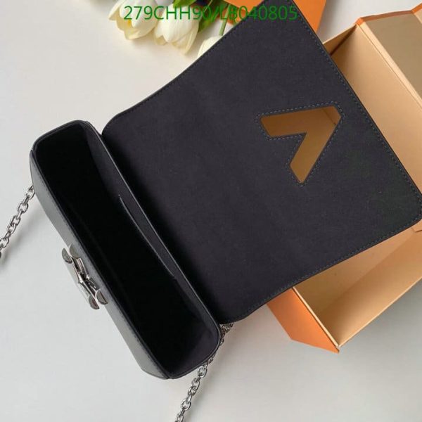 Louis Vuitton 1:1 Mirror Replica Epi Monogram Twist Chain Wallet LB04080531256