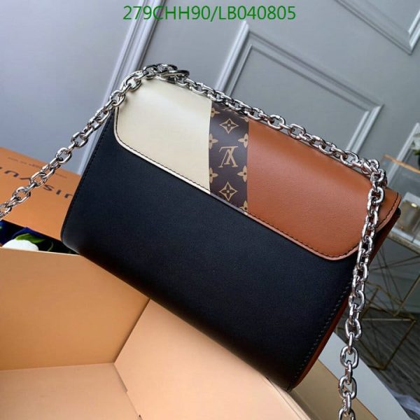 Louis Vuitton 1:1 Mirror Replica Epi Monogram Twist Chain Wallet LB04080531256