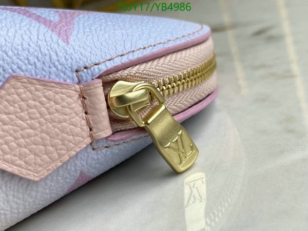 Louis Vuitton 1:1 Mirror Replica Escale Cosmetic Pouch Pastel YB49862153462