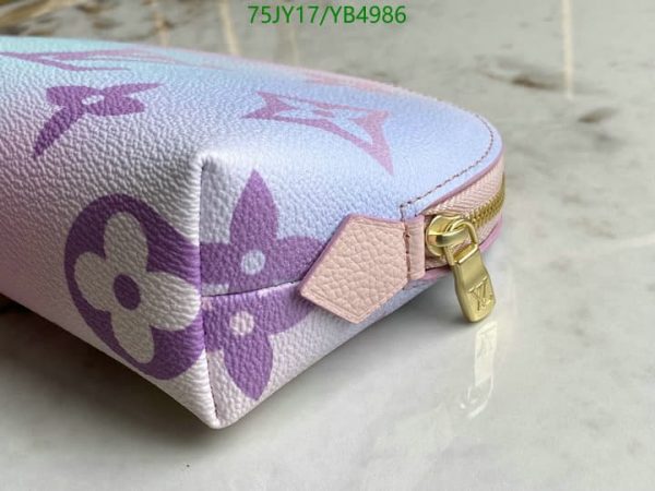 Louis Vuitton 1:1 Mirror Replica Escale Cosmetic Pouch Pastel YB49862153462